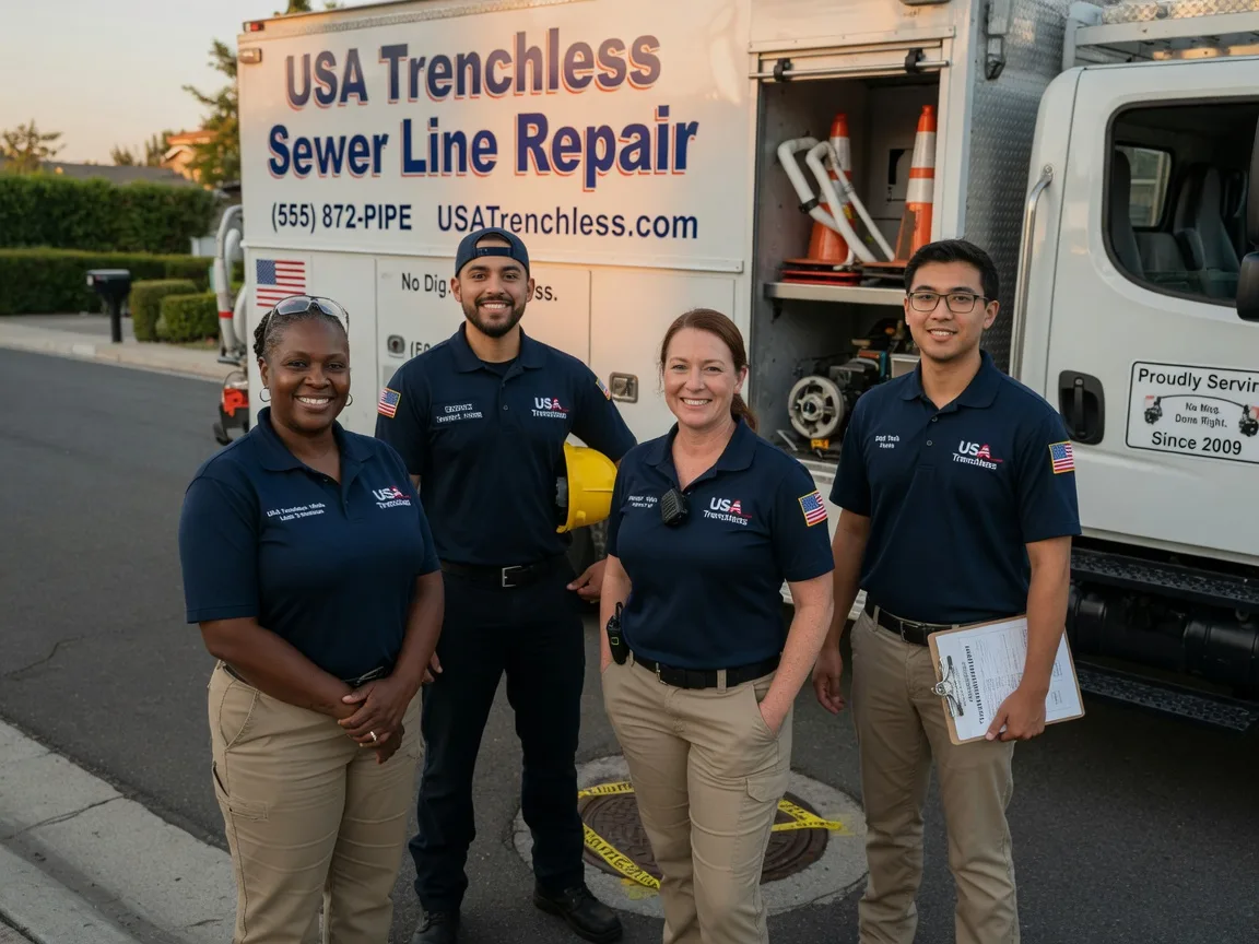 Sewer Line Repair company in Trout, LA